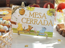 Cargar imagen en el visor de la galería, Mesa de postres - Winnie the Pooh + decoración