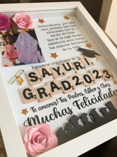Cargar imagen en el visor de la galería, Cuadro 3D - Graduación
