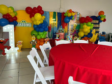 Cargar imagen en el visor de la galería, Backdrop Completo: Plaza Sesamo
