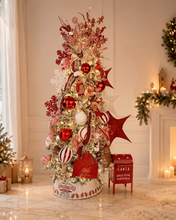 Cargar imagen en el visor de la galería, Arbolito Navideño en Renta – Estilo Candy Cane
