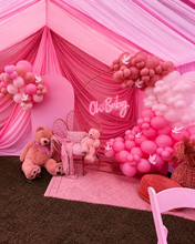 Cargar imagen en el visor de la galería, Paquete Baby Shower Rosa Oh Baby - 40 Personas
