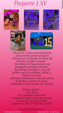 Cargar imagen en el visor de la galería, BackDrop XV años
